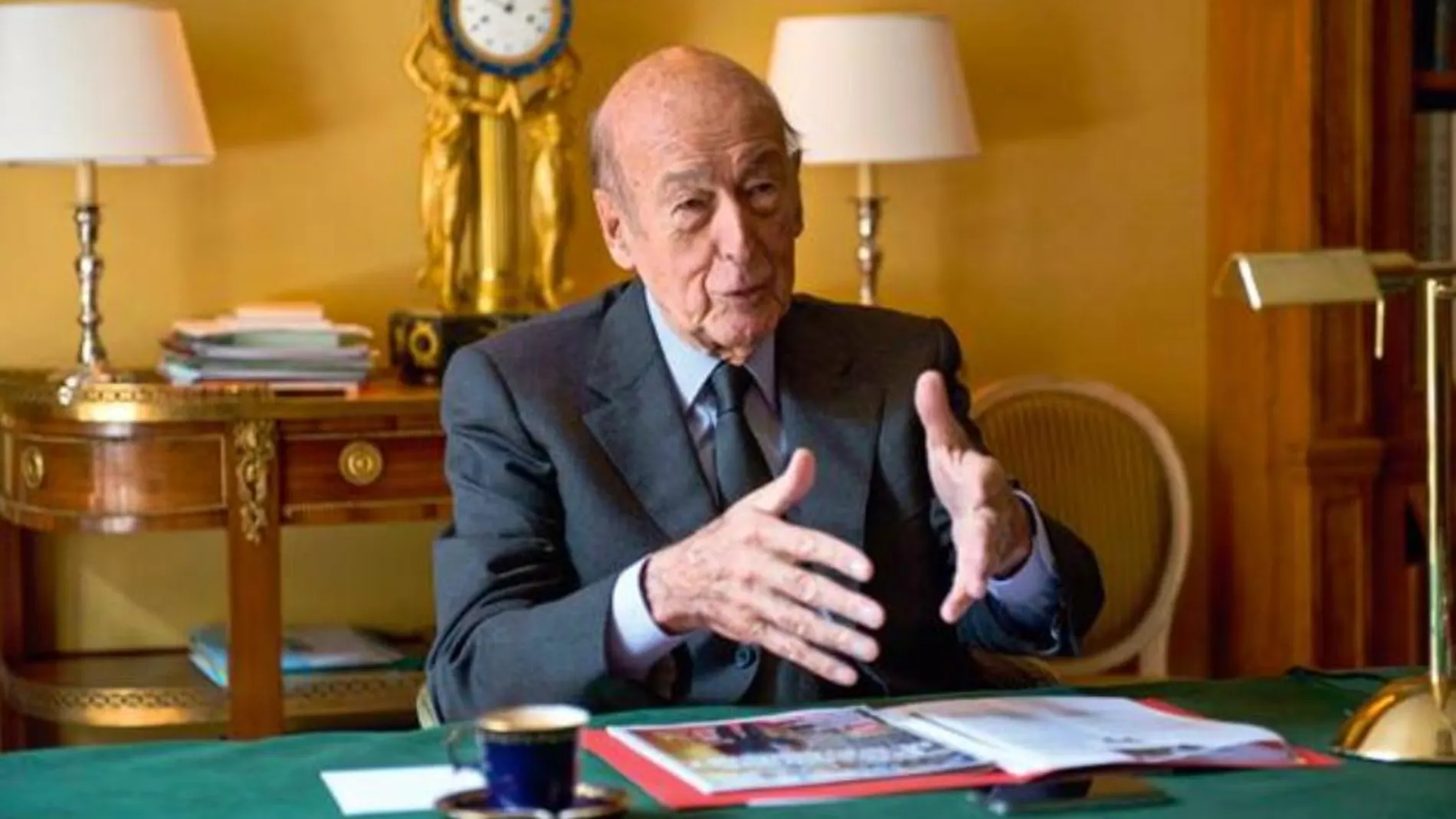 El ex presidente de la República Francesa, Valéry Giscard d’Estaing