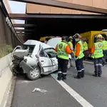 Accidente de tráfico en la M-40