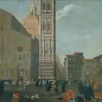 Anónimo italiano que representa a Florencia en 1630