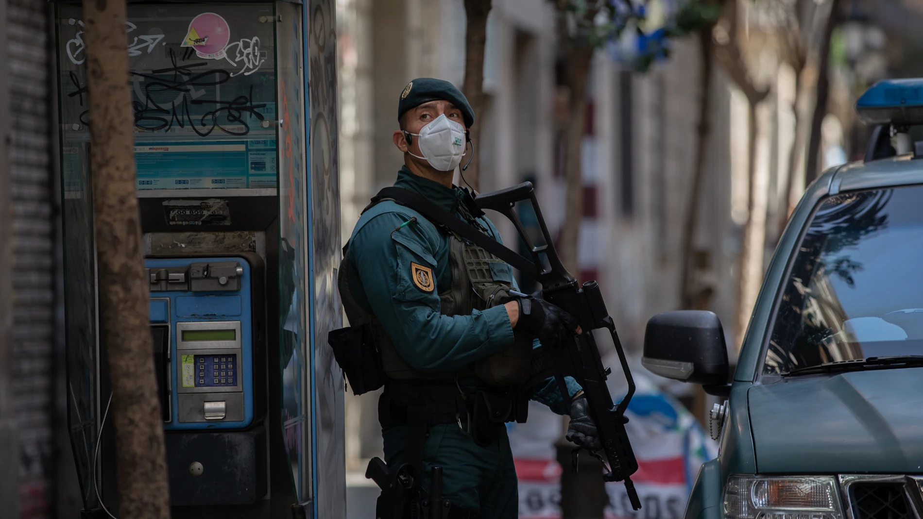 La Guardia Civil detiene en Barcelona a un supuesto yihadista que buscó objetivos bajo el estado de alarma