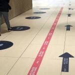 Vista del interior de un edificio que ha acometido reformas para adaptarse a las nuevas medidas de seguridad.