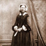 La señorita Nightingale había nacido en un palacio florentino y pertenecía a una familia aristocrática británica