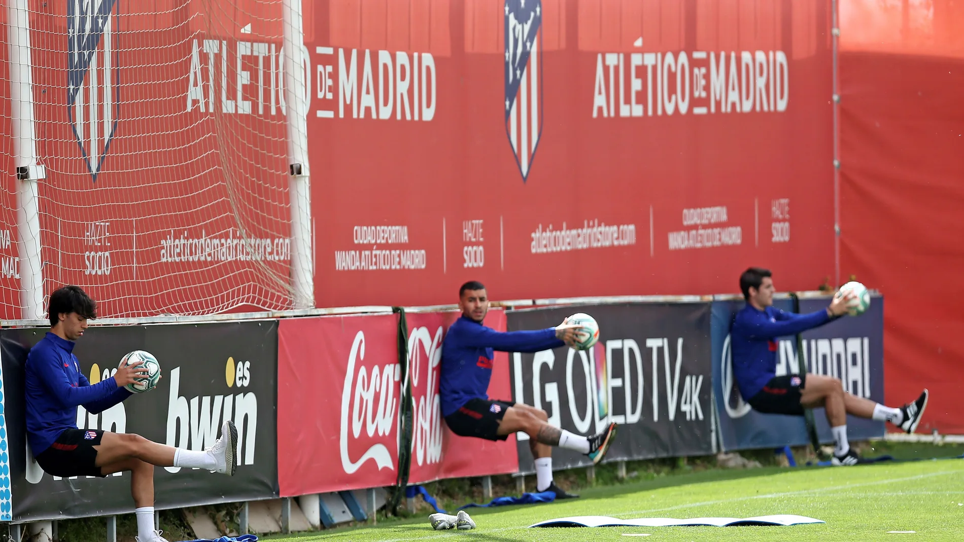 Atletico Madrid's training session