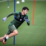 GRAF3622. SEVILLA, 10/05/2020.- Carles Aleñá con el Betis. EFE/Fernando Ruso/No ventas/Solo uso editorial