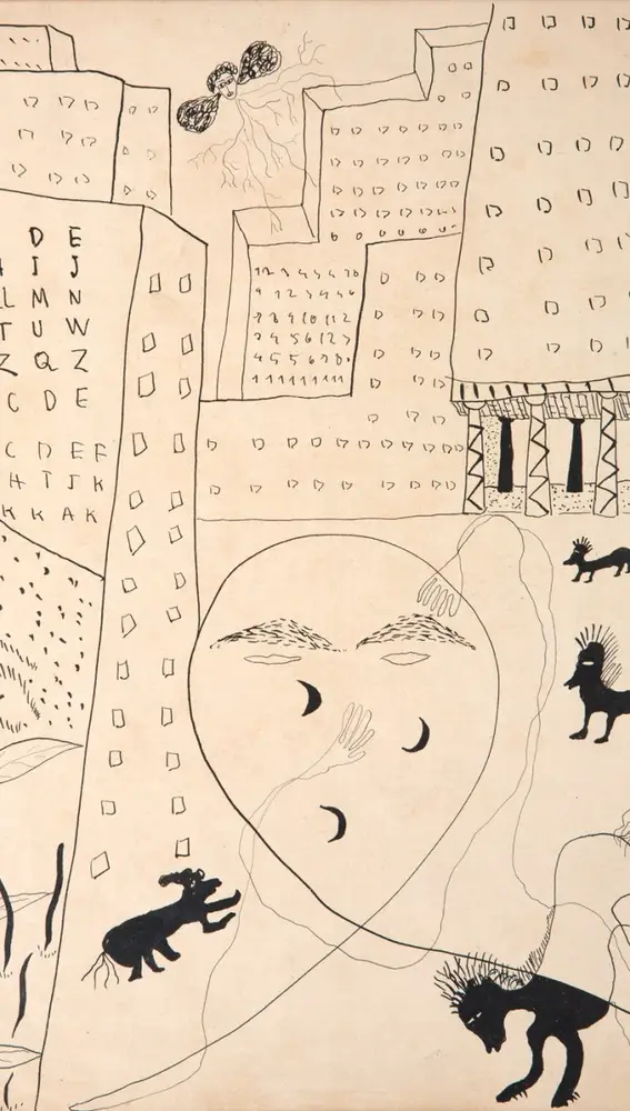 Un dibujo de Federico García Lorca sobre &quot;Poeta en Nueva York&quot;