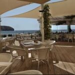 Imagen de archivo del restaurante El Chamizo de Moraira (Alicante) no ha abierto el local, a la espera de que se permita la movilidad entre más territorios