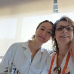 Belén Sanz y Eulalia López-Tello coincidieron juntas en el Hospital de Laguna