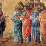 Imagen de Jesucristo frente a los fariseos