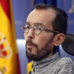 El portavoz de Unidas Podemos en el Congreso, Pablo Echenique.