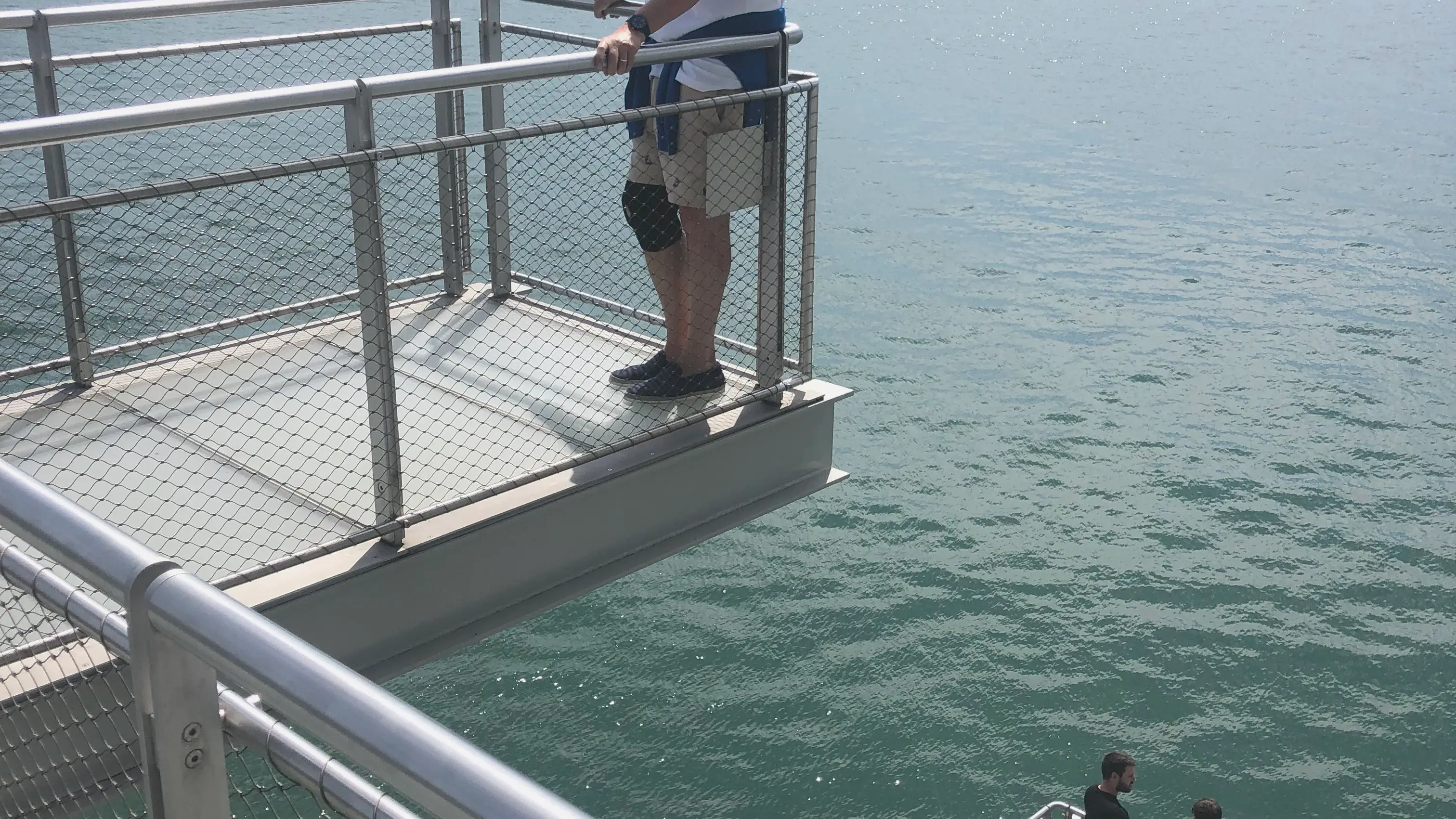 Los balcones sobre el mar desde el Centro de arte Botín