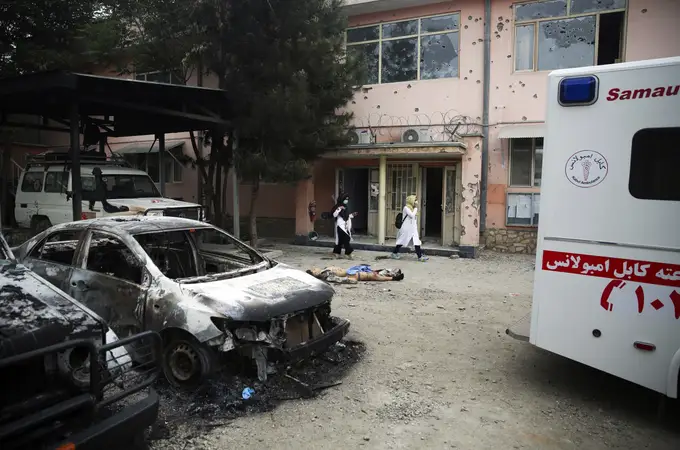 Carnicería del Estado Islámico en un hospital infantil de MSF en Kabul con al menos 14 muertos