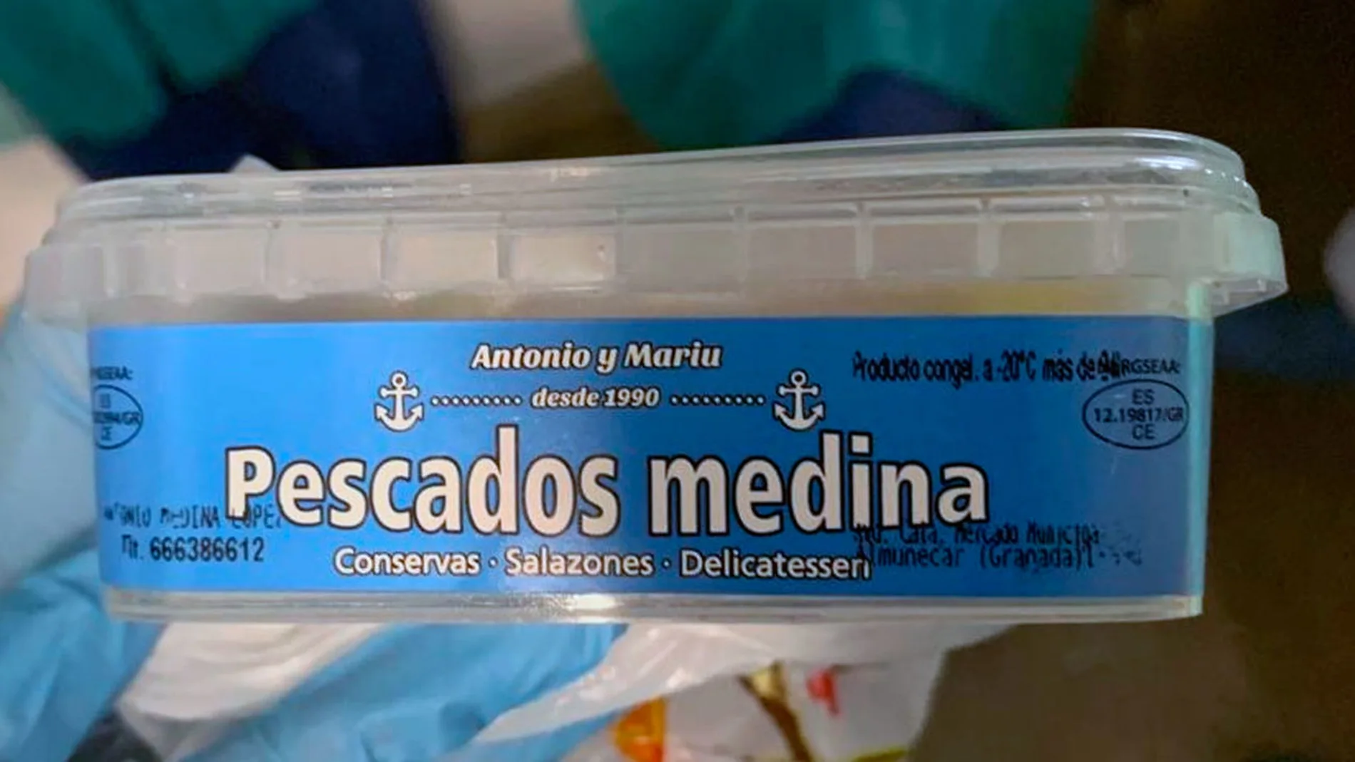 Boquerones en vinagre de la marca Pescados Medina