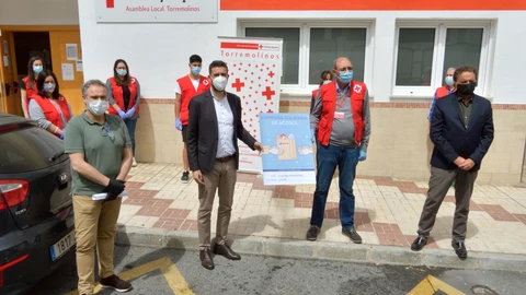 Donación de la empresa pública de aguas a Cruz Roja