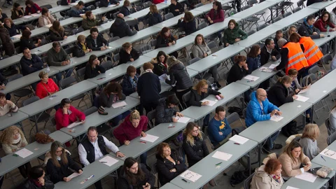 Examen de oposición en Zamora