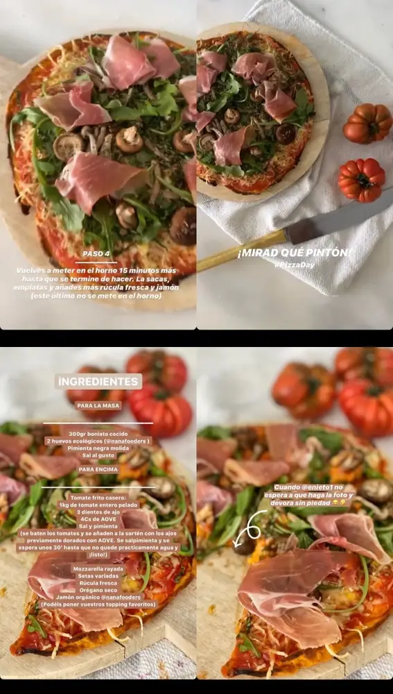 La receta de pizza sana que triunfa en Instagram.