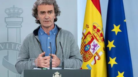 El director del Centro de Alertas y Emergencias Sanitarias del Ministerio de Sanidad, Fernando Simón