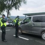 Control de la Guardia Civil