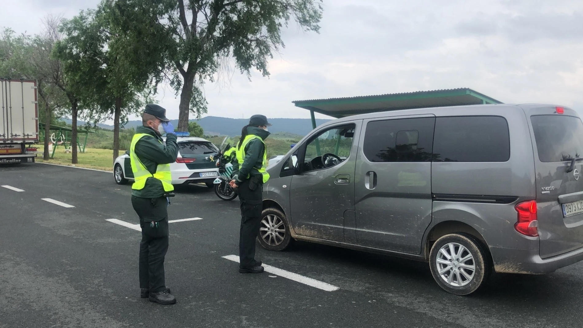 La Guardia Civil refuerza los controles este fin de semana en La Rioja para evitar desplazamientos indebidos