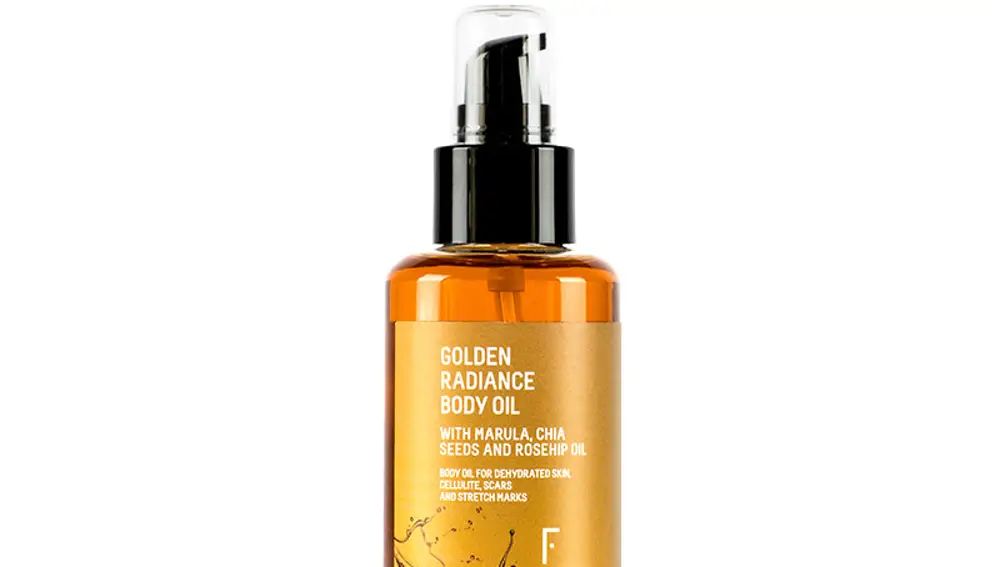 Golden Radiance Body oil.
