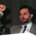 El que fuera dirigente de Izquierda Unida, durante el XII congreso del PCE donde fue elegido secretario general en el año 1999