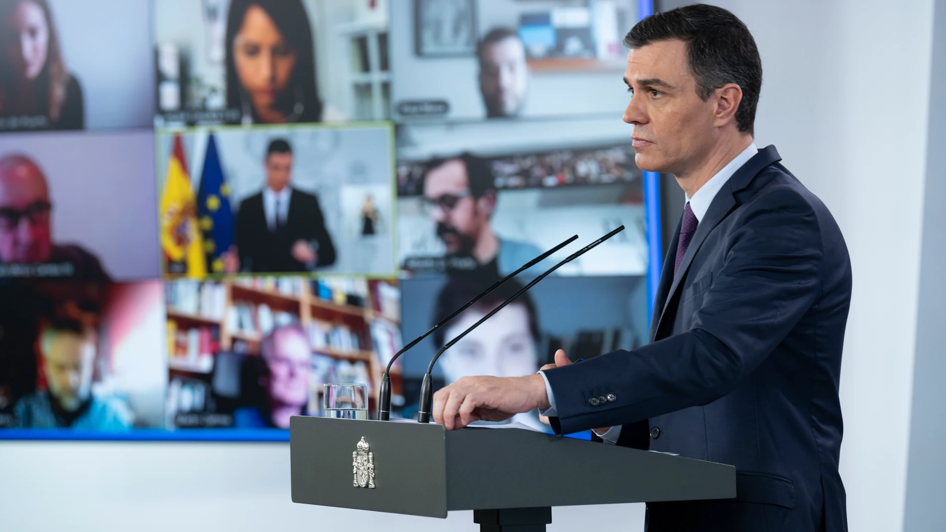 Comparecencia de Pedro Sánchez por la crisis del coronavirus