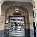 Sede del PNV con pintadas en MungiaPNV16/05/2020