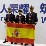 Militares españoles en los Juegos Mundiales de Wuhan