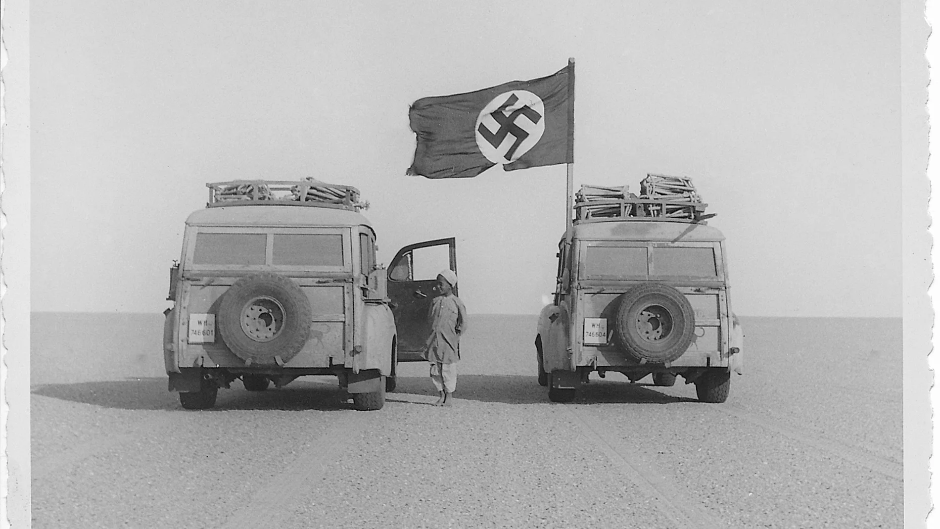Dos de los Ford del comando de Almásy en la Operación Salam