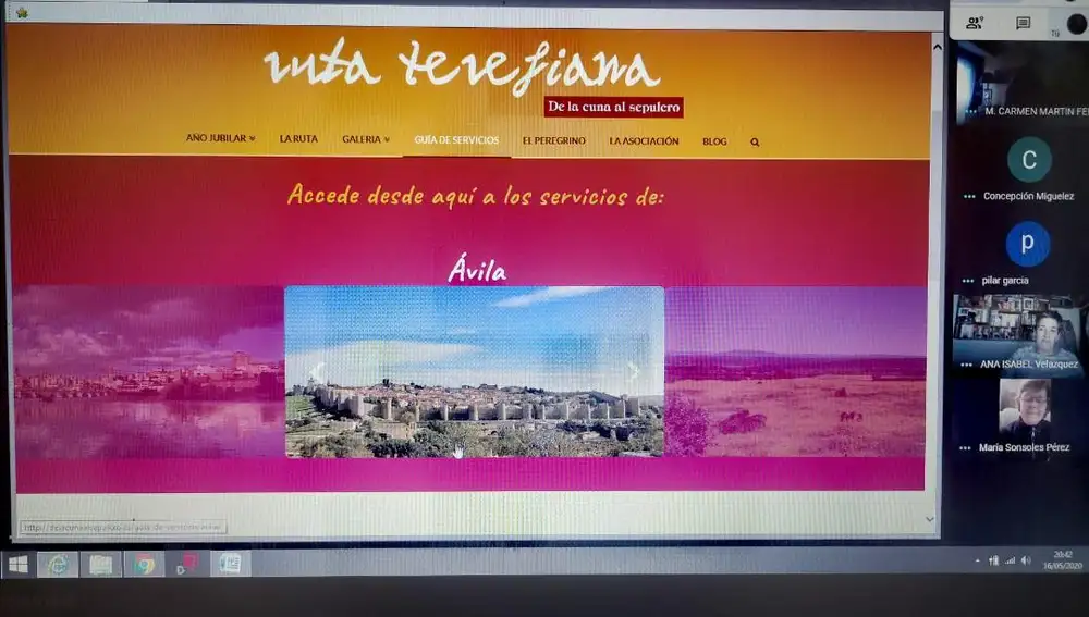 Ávila promociona su ruta turística