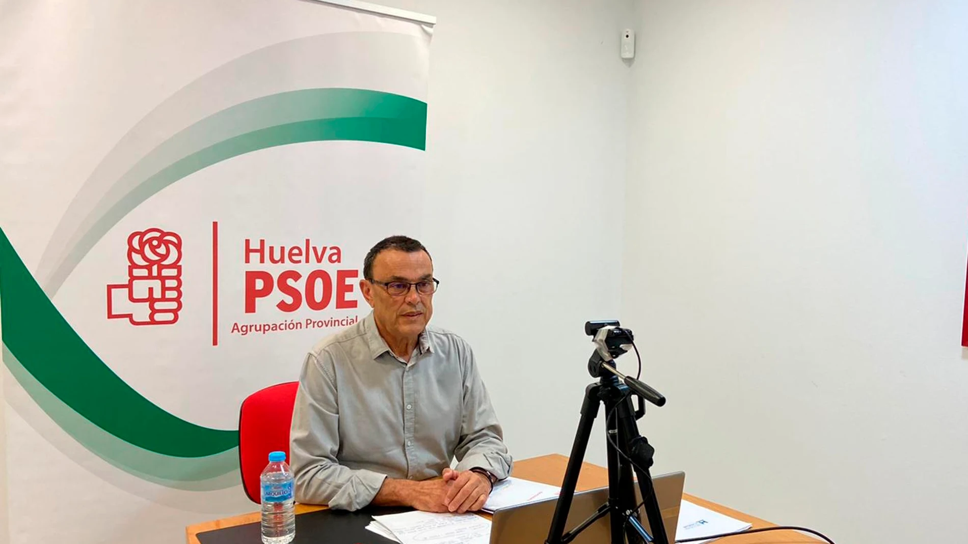 Huelva.- Coronavirus.- Caraballo anuncia su disposición a continuar al frente del PSOE ante la situación "excepcional"