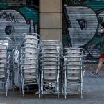 Restaurante cerrado ante el aumento de las medidas para la hostelería
