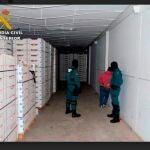 La droga era escondida en cajas de ajos