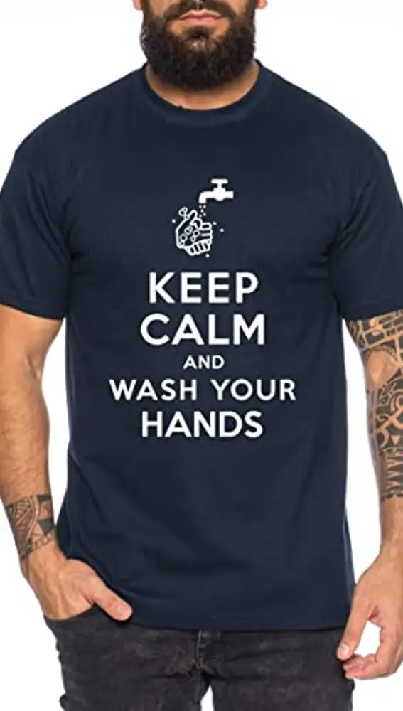 Camiseta sobre el coronavirus para hombre y mujer