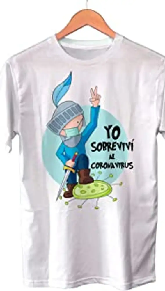 Camiseta sobre el coronavirus para niño y adulto