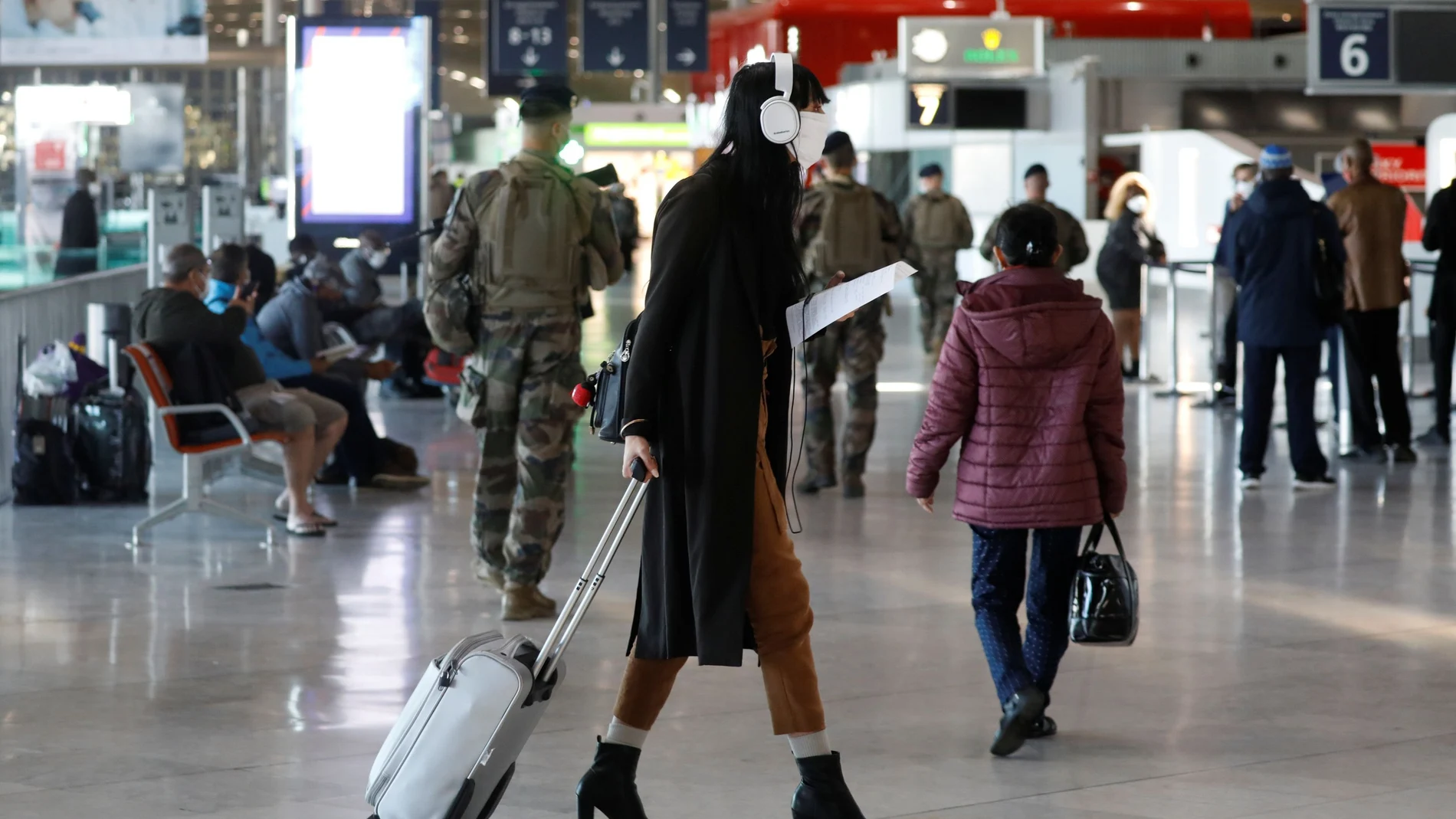 Paris Charles de Gaulle airport in Roissy-en-France