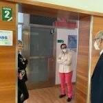 El presidente de la Diputación de Salamanca, Javier Iglesias, visita las dependencias del área de Bienestar Social