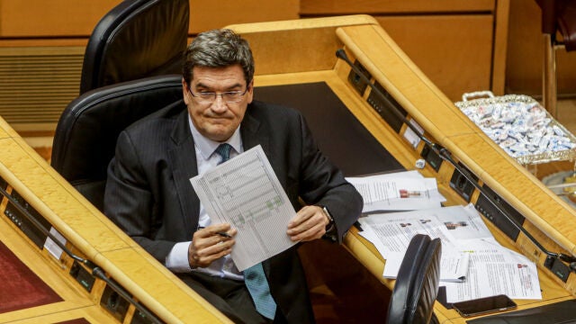 El Ministro de Inclusión, Seguridad Social y Migraciones, José Luis Escrivá