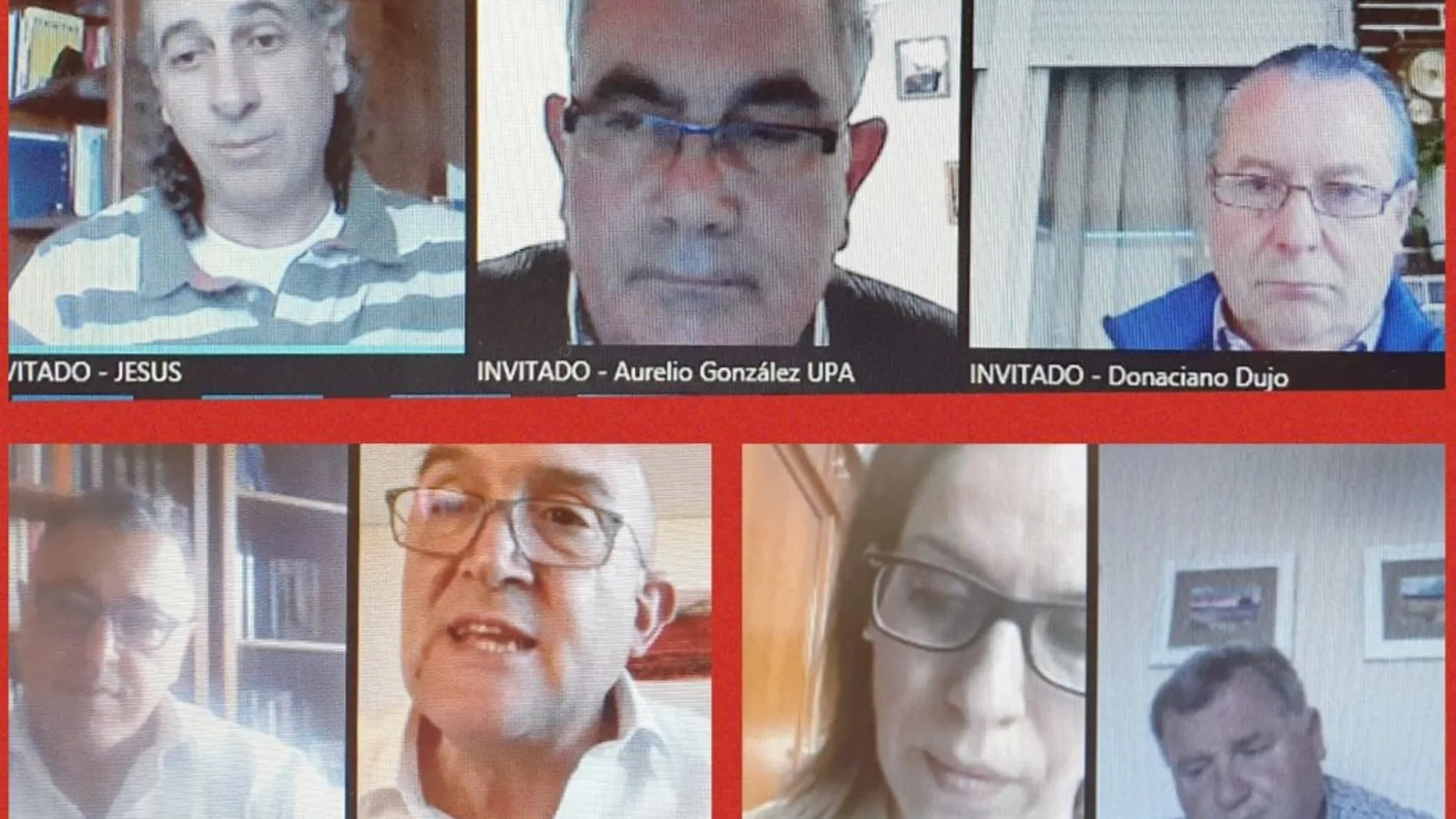 El consejero de Agricultura, Jesús Julio Carnero, se reúne telemáticamente con el sector del vino de la Comunidad