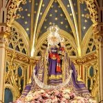 La Virgen de la Fuensanta se queda en la Catedral hasta septiembreOBISPADO DE CARTAGENA (Foto de ARCHIVO)12/03/2016