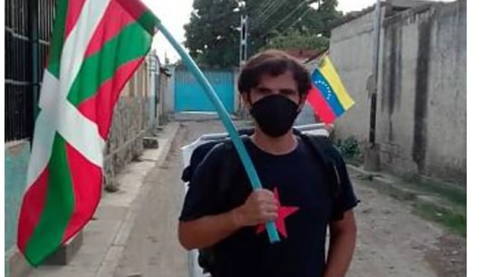 El etarra Guridi, en plena marcha hacia la embajada