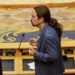 El vicepresidente segundo del Gobierno y ministro de Derechos Sociales y Agenda 2030, Pablo Iglesias