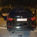 BMW de alta gama recuperado en Madrid por la Policía Nacional tras una persecuación