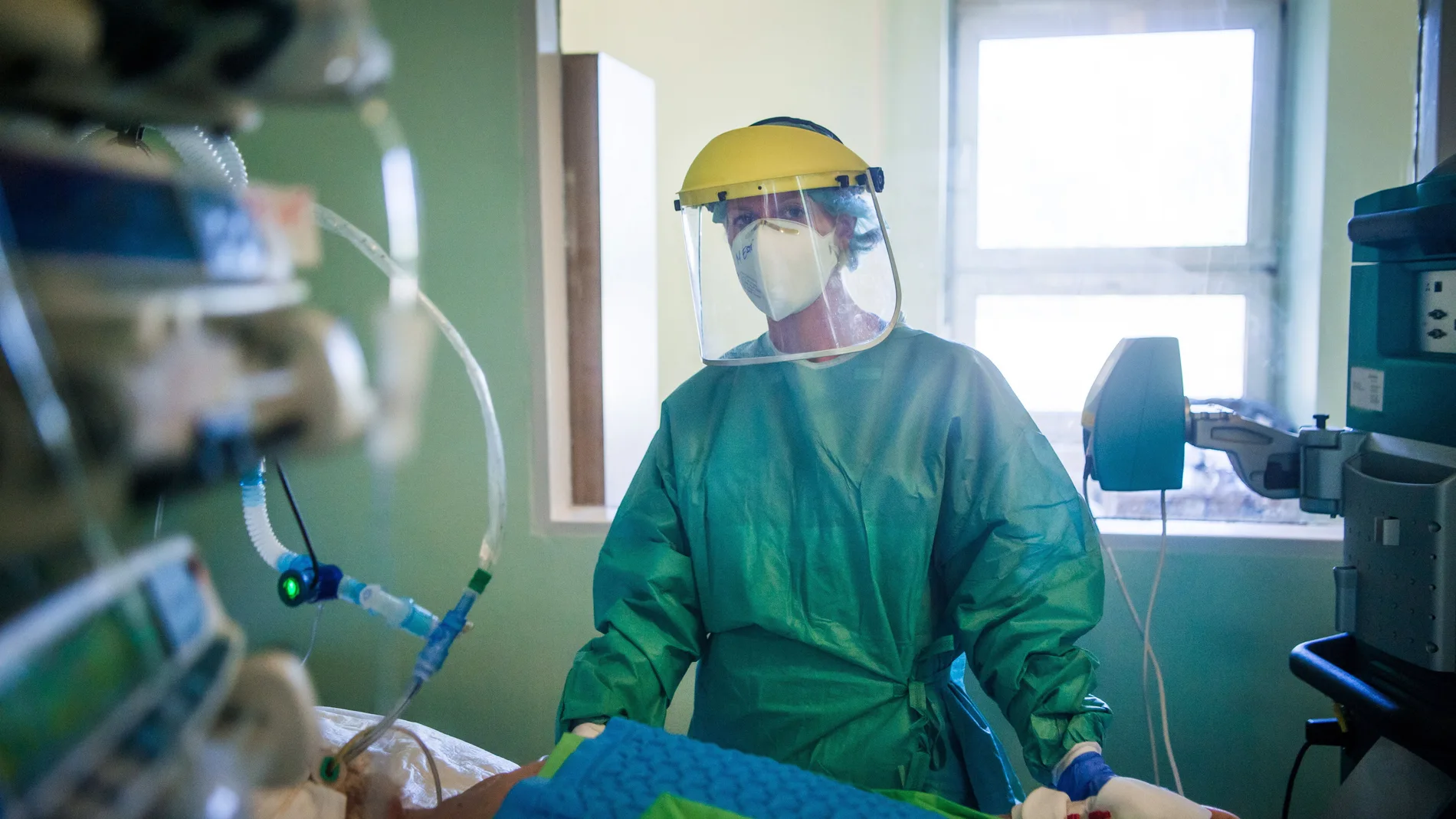 Medical workers in Budapest