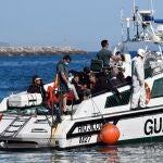 Llegada de patera con 10 inmigrantes