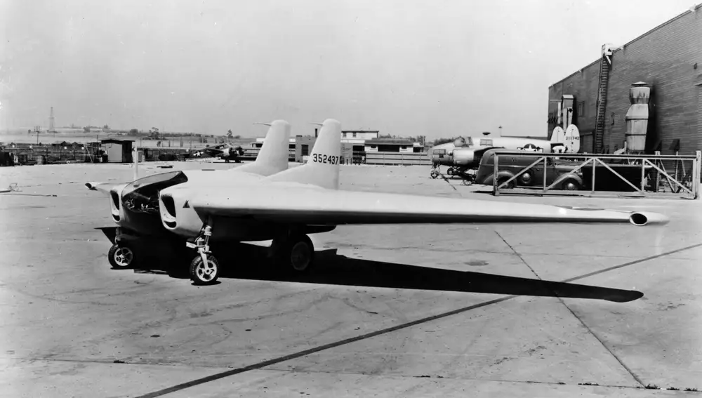 El Northrop-X79, año 1945.