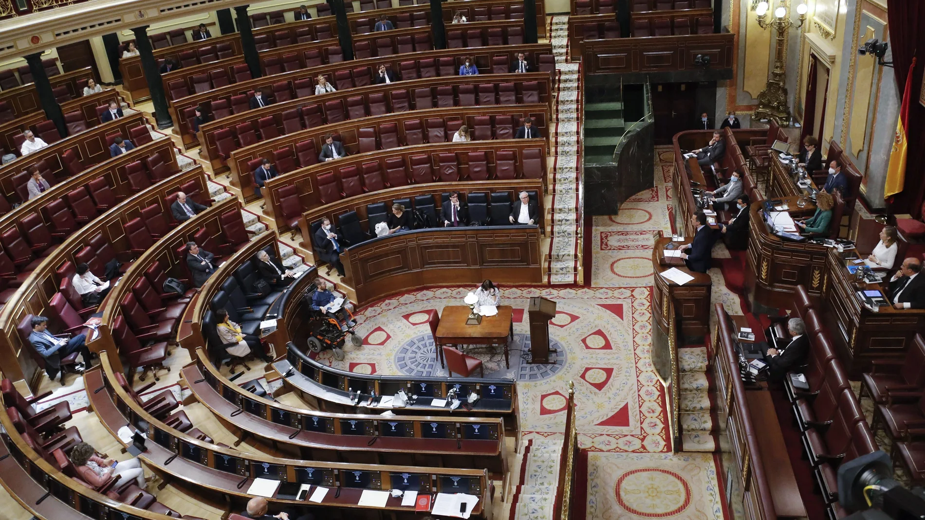 El Congreso debate la quinta prórroga del estado de alarma