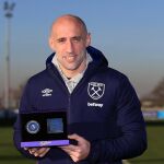 Pablo Zabaleta con el West Ham.