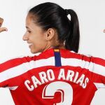 Carolina Arias, futbolista colombiana atrapada en España