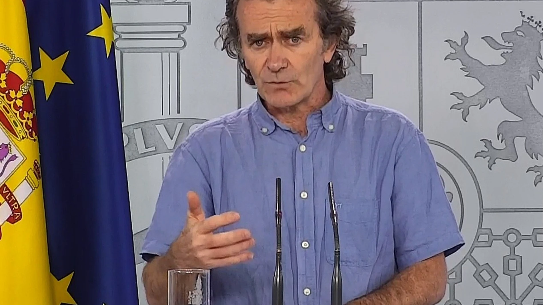 Rueda de prensa de Fernando Simón