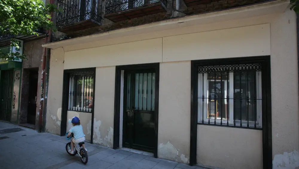 Vivienda de la calle Pilar de Zaragoza, 68. Donde residía Echenique, anteriormente.